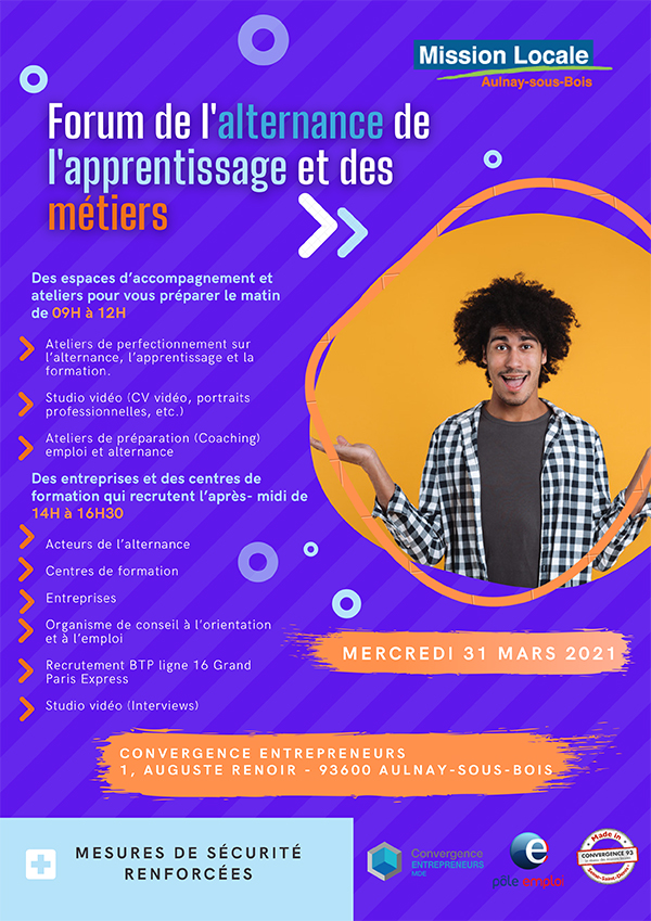 Forum alternance et emploi 31 mars 2021